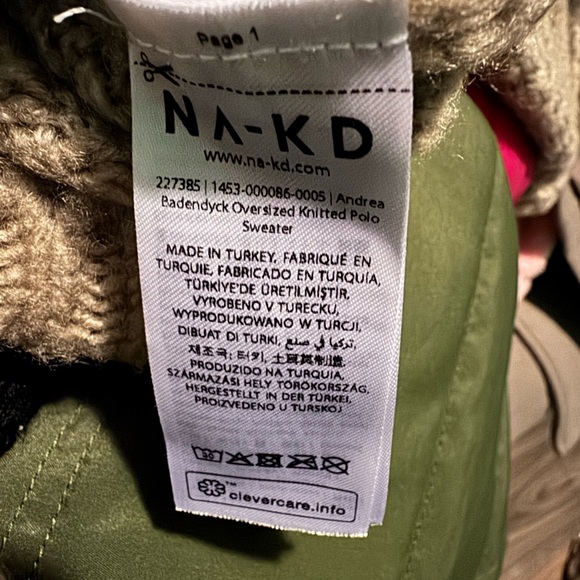 Na-Kd Cozy Knit Women's Sweater - Tan - Picture 5 of 6